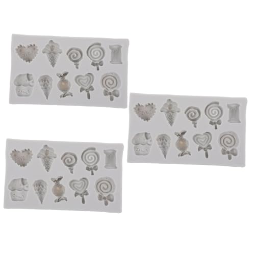 Gadpiparty 3 Stück Eisform Oval für Herstellung Ton Schmuck Nagelkunstschnitzformen nageldekor DIY Form Dessertform Silikon Dekorative Formen Ohrringformen Kieselgel Grey Gadpiparty 3 Stück Eisform Oval für Herstellung Ton Schmuck Nagelkunstschnitzformen nageldekor DIY Form Dessertform Silikon Dekorative Formen Ohrringformen Kieselgel Grey von Gadpiparty