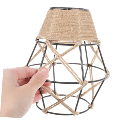 Gadpiparty 3 Stück Große Handgewebte Lampenschirme aus Eisen und Seil Langlebige Hängelampe mit Kreativem Gewebedesign Dekorativ für Wohnzimmer Schlafzimmer Büro und Esszimmer Gadpiparty 3 Stück Große Handgewebte Lampenschirme aus Eisen und Seil Langlebige Hängelampe mit Kreativem Gewebedesign Dekorativ für Wohnzimmer Schlafzimmer Büro und Esszimmer von Gadpiparty