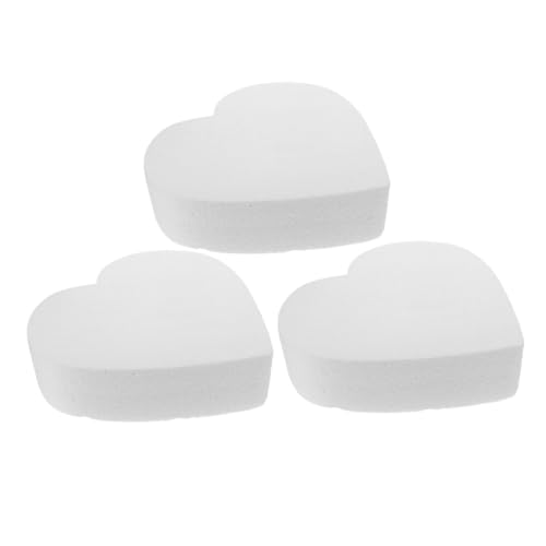 Gadpiparty 3 Stück Schaumstoff Modell Herzförmige Dummies Formen DIY Backen Kuchendekoration Dekorationsformen Fake Kuchen Süßes Kuchenmodell Polystyrol Modelle Hochzeitsdekor Gadpiparty 3 Stück Schaumstoff Modell Herzförmige Dummies Formen DIY Backen Kuchendekoration Dekorationsformen Fake Kuchen Süßes Kuchenmodell Polystyrol Modelle Hochzeitsdekor von Gadpiparty