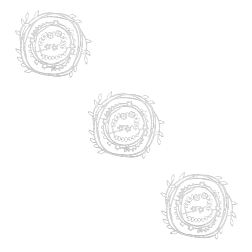 Gadpiparty 3 Stück Scrapbooking-stanzteile Aus Stahl Scrapbook-stanzungen Sammelalbum Rahmen Stanzformen Scrapbooking Stirbt Stanzteile Für Die Kartenherstellung Silber Kohlenstoffstahl von Gadpiparty