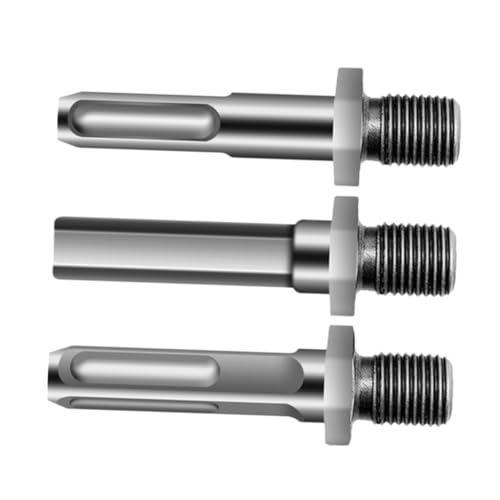 Gadpiparty 3 Stück Teiliges Holzspalter Bohrer Adapter für Bohrmaschinen Sechskant und Schaftadapter für Vielseitige Anwendungen Heimwerken und Reparaturen von Gadpiparty