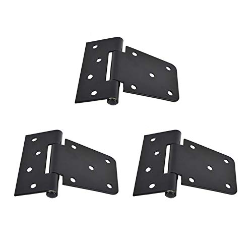 Gadpiparty 3 Stück Türscharniere Multifunktionale Langlebige und Strapazierfähige Türbänder für Metallene Türen Schwarz mit Stabiler Befestigung Gadpiparty 3 Stück Türscharniere Multifunktionale Langlebige und Strapazierfähige Türbänder für Metallene Türen Schwarz mit Stabiler Befestigung von Gadpiparty