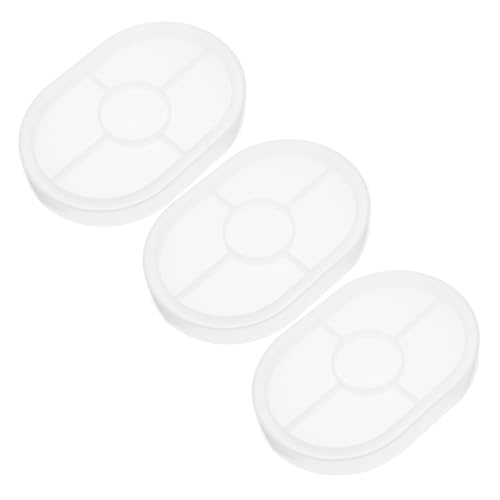 Gadpiparty 3 Stück Wiederverwendbare Formen für Diy Kunsthandwerk für Tabletts Coaster und Wohnkultur Accessoires von Gadpiparty
