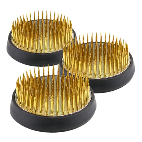 Gadpiparty 3stücke Runder Blumenfrosch Aus Messing Blumenstielhalter Für Vasen Blumenfrosch Für Blumenarrangement Blumensockel Für Kreative Blumendesigns Blumenarrangement-Werkzeug Für Gadpiparty 3stücke Runder Blumenfrosch Aus Messing Blumenstielhalter Für Vasen Blumenfrosch Für Blumenarrangement Blumensockel Für Kreative Blumendesigns Blumenarrangement-Werkzeug Für von Gadpiparty