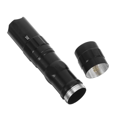 Gadpiparty 3 Stücke Mini Taschenlampe 3w 300lm Stoßfest Für Camping Wandern Schwarz 3w Taschenlampe von Gadpiparty