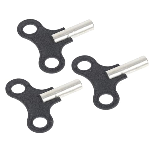 Gadpiparty 3stücke Uhrenschlüssel Für Mechanische Uhren Schwarze Aluminium-windeschlüssel Für Tischuhren Und Retro-Uhren Für Sammler Und Heimwerker von Gadpiparty