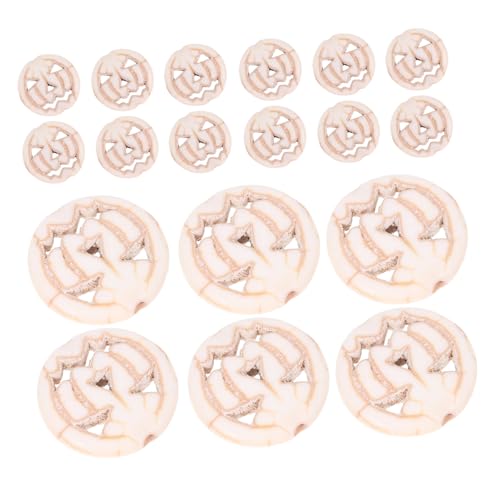 Gadpiparty 30 Stück Kreative Halloween Kürbisperlen Teiliges Lose Abstandsperlen für Diy Armbänder und Leichte und Sichere Materialien für Festliche Schmuckprojekte von Gadpiparty