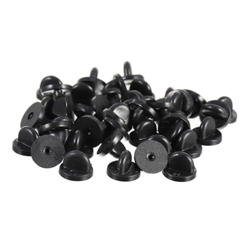 Gadpiparty 300 Stück Gummierte Pin Rückseiten Runde Form Schmetterlingsverschluss Weiche Anstecknadelhalter Für Broschen Abzeichen Zuverlässiger Halt Für Alltag und Party Gadpiparty 300 Stück Gummierte Pin Rückseiten Runde Form Schmetterlingsverschluss Weiche Anstecknadelhalter Für Broschen Abzeichen Zuverlässiger Halt Für Alltag und Party von Gadpiparty