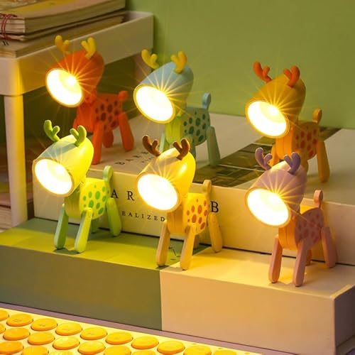 Gadpiparty 3st Led Nachtlampe Schlafzimmer Licht in Hirschform - Einzigartige Figur Mit Ohren, Weihnachtsdekoratives Licht, Gelb Gadpiparty 3st Led Nachtlampe Schlafzimmer Licht in Hirschform - Einzigartige Figur Mit Ohren, Weihnachtsdekoratives Licht, Gelb von Gadpiparty