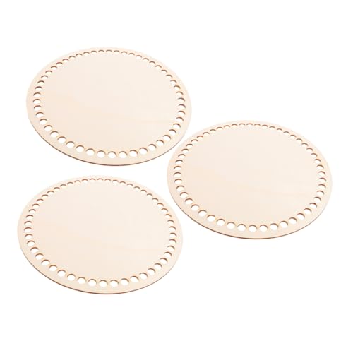 Gadpiparty 3 Stück Häkelkorbboden Runder Holzsockel für Selbstgemacht Bastelprojekte Anfängerfreundlich Holzmaterial für Reisen und Zuhause Gadpiparty 3 Stück Häkelkorbboden Runder Holzsockel für Selbstgemacht Bastelprojekte Anfängerfreundlich Holzmaterial für Reisen und Zuhause von Gadpiparty