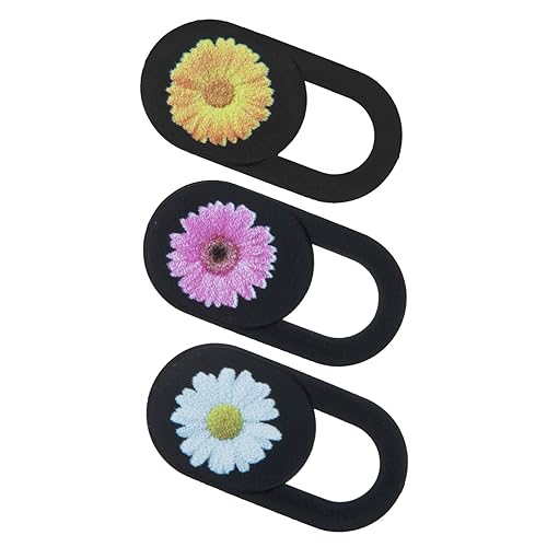 Gadpiparty 3st Kamera-datenschutzabdeckung Brot Goldene Schreibtischlampe S3 Uhrenarmband Kamera-Slider Lächeln Sportbildschirm Aufkleber Webcam-Schutz Desktop-Dekoration Kameraabdeckung Abs von Gadpiparty