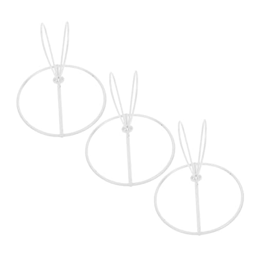 Gadpiparty 3stücke Metall Lampenschirmrahmen Aus Stahl Für DIY Beleuchtung Zubehör Mit Ringleuchte Kompatibel Für Tischleuchten Und Andere Leuchtenformen Zur Einfachen Installation Und von Gadpiparty