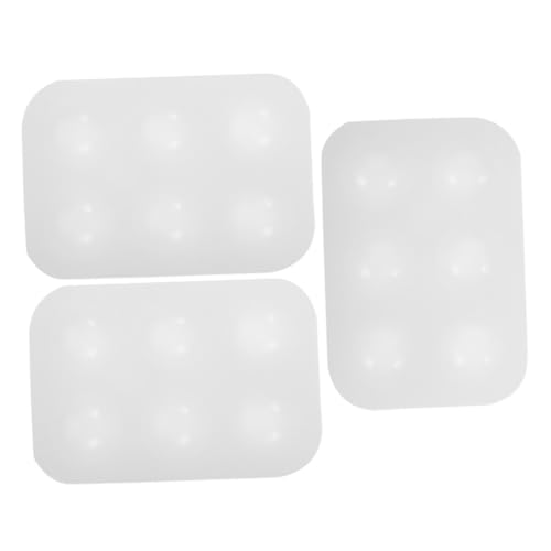 Gadpiparty 3stücke Silikon-aquarellpalette Leere Gouache-Palette Silikon-farbwanne Kleine Künstler Und Anfänger von Gadpiparty