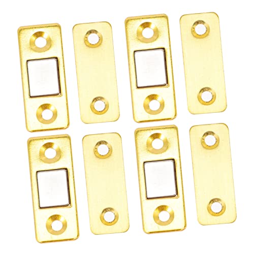 Gadpiparty 4 Paare Magnetische Türschlösser Ultra Dünne Selbstklebende Magnetstopper für Schränke und Schiebetüren Geeignet für Badezimmer und Schlafzimmer Gadpiparty 4 Paare Magnetische Türschlösser Ultra Dünne Selbstklebende Magnetstopper für Schränke und Schiebetüren Geeignet für Badezimmer und Schlafzimmer von Gadpiparty