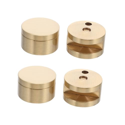 Gadpiparty 4 STÜCKE Messing Spiegelhalter Clips für Rostfreie Wandmontage Spiegelbefestigung Sicherer Halter für Badezimmerspiegel und Rahmenlose Glasplatten Gadpiparty 4 STÜCKE Messing Spiegelhalter Clips für Rostfreie Wandmontage Spiegelbefestigung Sicherer Halter für Badezimmerspiegel und Rahmenlose Glasplatten von Gadpiparty