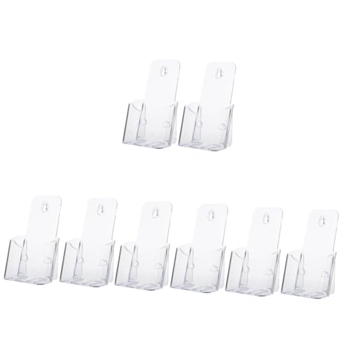 Gadpiparty 4 Sätze Aktenregal Montiert Halter Inhaber Der Zeitschriftendatei Dokumentieren Montieren Organizer Für Hängende Wandordner Organisator Aus Papier Gestell Acryl 2 Stücke * 4 von Gadpiparty