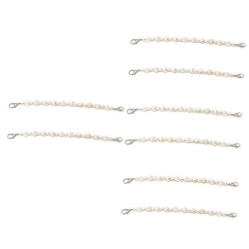 Gadpiparty 4 Sätze Perlen Handtaschenkette Schulterriemen Mit Karabiner Für Umhängetaschen Leichte Bequeme Trageoption Für Stile Langlebig Einfach Zu Wechseln 2 Stücke * 4 von Gadpiparty