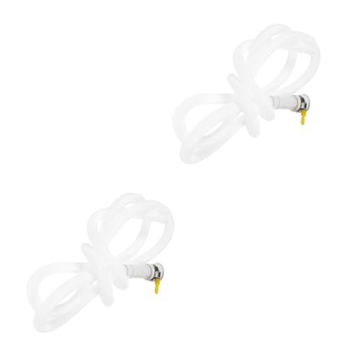 Gadpiparty 4 Stück Abflussrohr Der Klimaanlage Conditioner Schlauch Wechselstromabfluss Mini-split-klimaanlage Pvc Weiß von Gadpiparty