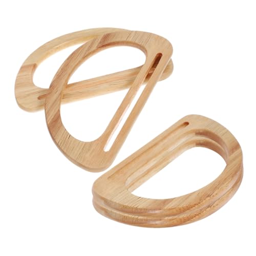 Gadpiparty 4 Stück D förmige Holz Taschengriffe Ergonomisch Handgefertigt Ersatz für Strandtaschen Canvas Handtaschen DIY Purse Making Hardware Zubehör Beige Gadpiparty 4 Stück D förmige Holz Taschengriffe Ergonomisch Handgefertigt Ersatz für Strandtaschen Canvas Handtaschen DIY Purse Making Hardware Zubehör Beige von Gadpiparty