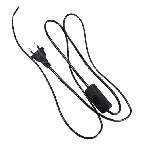 Gadpiparty 4 Stück Ersatz Netzkabel mit Schalter für Tischlampen Ventilatoren und Möbelbeleuchtung Stromkabel für Flexible Anwendung Gadpiparty 4 Stück Ersatz Netzkabel mit Schalter für Tischlampen Ventilatoren und Möbelbeleuchtung Stromkabel für Flexible Anwendung von Gadpiparty