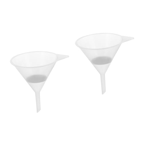 Gadpiparty 4 Stück Farbtrichter druckerpatronen Printer Ink Druckertrichter Druckerzubehörtrichter gewidmet Filter Pulver Wasserflasche Plastik von Gadpiparty