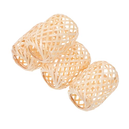 Gadpiparty 4 Stück Handgefertigte Laternen Schirme Kleine Handgewebte Lampenschirme für DIY Partylichter Dekorative Hängende Lampenschirme Einzigartiges Design für Wohn und Eventdeko Gadpiparty 4 Stück Handgefertigte Laternen Schirme Kleine Handgewebte Lampenschirme für DIY Partylichter Dekorative Hängende Lampenschirme Einzigartiges Design für Wohn und Eventdeko von Gadpiparty