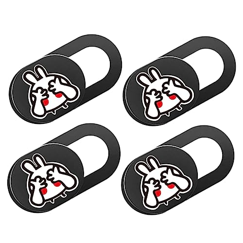 Gadpiparty Webcam-abdeckungsschieber Für Laptop-Computer-Tablets 4-teilig Abs-Material Sichtschutz-kameraabdeckung Cartoon-Design Und Hitzebeständigkeit von Gadpiparty