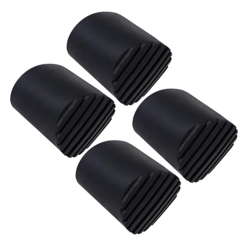 Gadpiparty 4 Stück Klappbare Leitermatte Kissen Klappleiter Schritt runden rutschfeste Leiterfußmatten haushaltswaren antirutsch pads Zubehör für Heimwerkzeuge Tischfußabdeckung Gummi Black von Gadpiparty