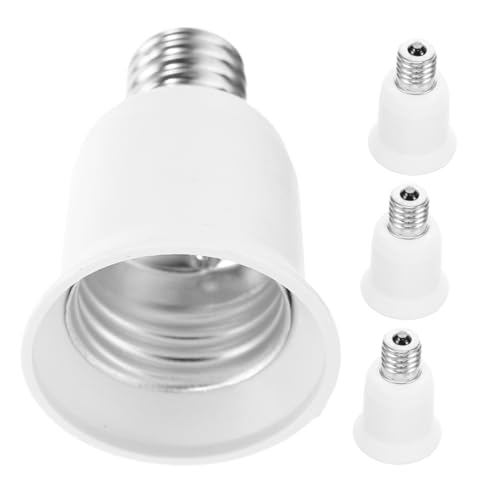 Gadpiparty 4 Stück Lampenfassung Adapter Praktischer zu Sockel Hitzebeständig Langlebig Vielseitig für Keller Garage Überwachungssysteme Kompatibel mit Standard Glühbirnen Gadpiparty 4 Stück Lampenfassung Adapter Praktischer zu Sockel Hitzebeständig Langlebig Vielseitig für Keller Garage Überwachungssysteme Kompatibel mit Standard Glühbirnen von Gadpiparty