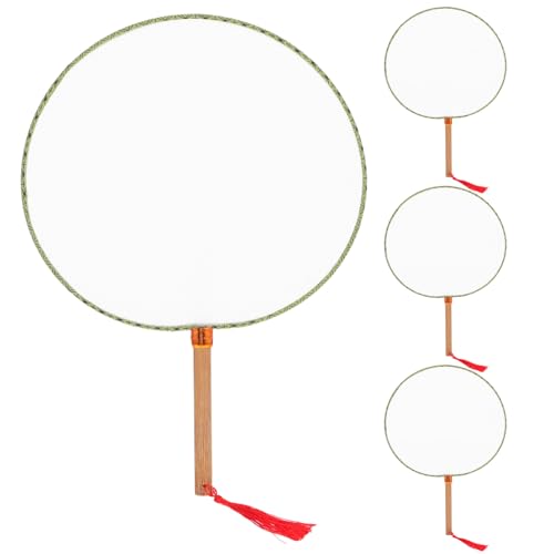Gadpiparty 4 Stück Leerer Handgefertigter Piezo -Fan DIY-Graffiti-Fans Malerei-Fan Unvollendeter Handfächer Japanischer Paddel-Fan Kühlender Handventilator Runder Handventilator Weiß Bambus Gadpiparty 4 Stück Leerer Handgefertigter Piezo -Fan DIY-Graffiti-Fans Malerei-Fan Unvollendeter Handfächer Japanischer Paddel-Fan Kühlender Handventilator Runder Handventilator Weiß Bambus von Gadpiparty