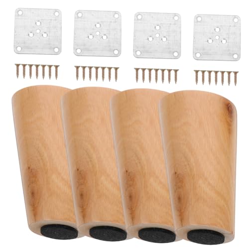 Gadpiparty 4 Stück Möbelbeine Massivem Holz für Kommode Sofa Tisch Tv Schrank Stabil Langlebig Einfach zu Montieren Unterlegscheiben Höhe Gadpiparty 4 Stück Möbelbeine Massivem Holz für Kommode Sofa Tisch Tv Schrank Stabil Langlebig Einfach zu Montieren Unterlegscheiben Höhe von Gadpiparty