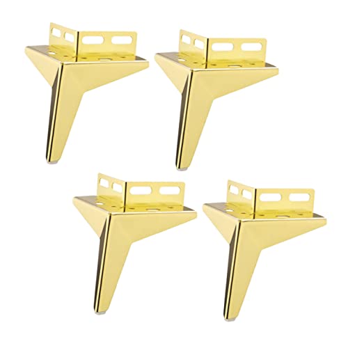 Gadpiparty 4 Stück Möbelfüße Verstellbar Goldene Möbelbeine für Sofa Bett und Schrank Hochwertigem Einfache Montage für Stauraum und Pflegeleichtigkeit Gadpiparty 4 Stück Möbelfüße Verstellbar Goldene Möbelbeine für Sofa Bett und Schrank Hochwertigem Einfache Montage für Stauraum und Pflegeleichtigkeit von Gadpiparty