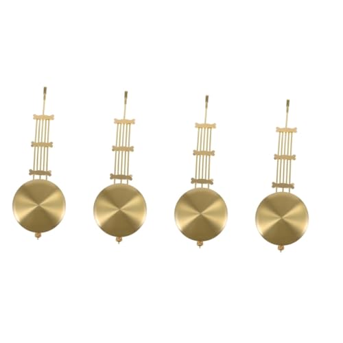 Gadpiparty 4 Stück Pendelgewicht wandverkleidung Wand polsterung clockmaker Wall Clock vibroei Wanduhren Schacht Uhrwerk Austausch von Uhrenteilen Pendel für Wanduhr Aluminiumlegierung Golden Gadpiparty 4 Stück Pendelgewicht wandverkleidung Wand polsterung clockmaker Wall Clock vibroei Wanduhren Schacht Uhrwerk Austausch von Uhrenteilen Pendel für Wanduhr Aluminiumlegierung Golden von Gadpiparty