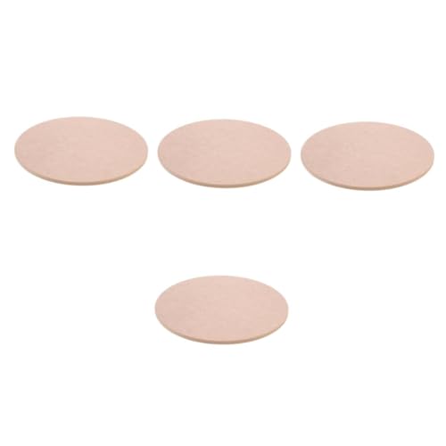 Gadpiparty 4 Stück Scheibe Holzbrett Keramik Skulptur Werkzeug Glatte Oberfläche Reusable Schläger für Kunsthandwerk Clay Craft Zubehör von Gadpiparty