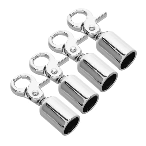 Gadpiparty 4 Stück Seilendstopper Schnurendkappe mit Haken Schutz für Handtaschen und Gepäck Langlebig Vielseitig Einsetzbar Modisches Design Innendurchmesser Gadpiparty 4 Stück Seilendstopper Schnurendkappe mit Haken Schutz für Handtaschen und Gepäck Langlebig Vielseitig Einsetzbar Modisches Design Innendurchmesser von Gadpiparty