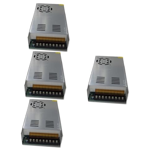 Gadpiparty 4 Stück Stromversorgung 30a Gleichstrom Konverter Computer-Netzteil DC-Adapter 12v Schaltadapter Treiberadapter DC-Schaltleistung Netzteil Treiber Schaltnetzteil LED Schaltwandler von Gadpiparty