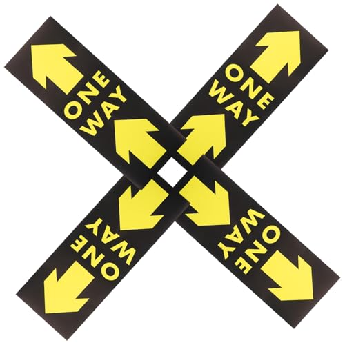 Gadpiparty 4 Stück Teiliges Anti rutsch Bodenaufkleber mit Einbahnrichtung und Sicherheitsabstand Selbstklebend Wasserfest Langlebig Geeignet für Supermarkt Geschäft Bank Unternehmen zur Gadpiparty 4 Stück Teiliges Anti rutsch Bodenaufkleber mit Einbahnrichtung und Sicherheitsabstand Selbstklebend Wasserfest Langlebig Geeignet für Supermarkt Geschäft Bank Unternehmen zur von Gadpiparty