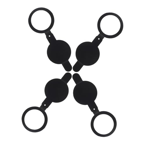 Gadpiparty 4 Stück Teiliges Kupfer Türspion Sichtschutz Robustes Privacy Cover mit Klarer Sicht Einfache Montage Passend für Zuhause Büro Wohnung Gucklochschutz gegen Unerwünschtes Einsehen von Gadpiparty