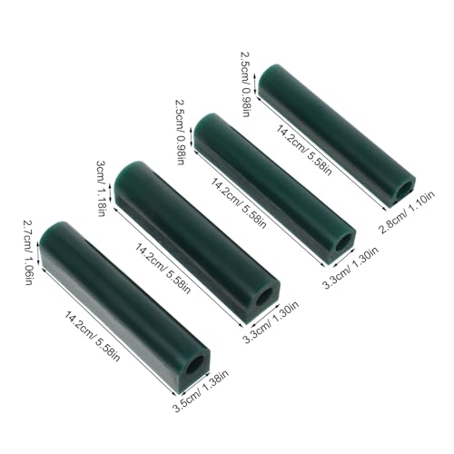 Gadpiparty 4 Stück Teiliges Ringwachs Schnitzrohr mit Präzisem Mittelloch Hartes Schmuck Wachsröhrchen für Schmuckherstellung für Handarbeit und Detaillierte Mustergestaltung Gadpiparty 4 Stück Teiliges Ringwachs Schnitzrohr mit Präzisem Mittelloch Hartes Schmuck Wachsröhrchen für Schmuckherstellung für Handarbeit und Detaillierte Mustergestaltung von Gadpiparty