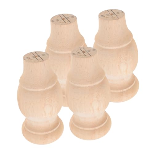 Gadpiparty 4 Stück Teiliges Runde Möbelfüße Geschnitzt Natürliche Holzbeine DIY Ersatz für Schrank Sofa Tisch Beine Langlebig Robust Vielseitig Einsetzbar Gadpiparty 4 Stück Teiliges Runde Möbelfüße Geschnitzt Natürliche Holzbeine DIY Ersatz für Schrank Sofa Tisch Beine Langlebig Robust Vielseitig Einsetzbar von Gadpiparty