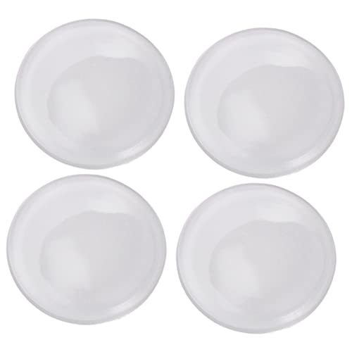 Gadpiparty 4 Stück Transparent Silikon Türpuffer Selbstklebende Wand und Türstopper Geräuschdämpfer für Türen Schränke und Wände Durchmesser Langlebig und Schützend von Gadpiparty