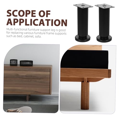 Gadpiparty 4 Stück Verstellbare Möbelfüße Möbelbeine mit Großer Auflagefläche Robuste Ersatzfüße für Sofa Tisch Schrank Wasserabweisend und Höhenverstellbar Einfache Montage von Gadpiparty