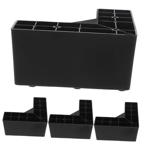Gadpiparty 4 x L-förmige Kunststoff-Möbelbeine für Sofa, Couch, Ersatzbeine, Höhe, Betterhöhung, robuste Stützfüße für moderne Möbel Gadpiparty 4 x L-förmige Kunststoff-Möbelbeine für Sofa, Couch, Ersatzbeine, Höhe, Betterhöhung, robuste Stützfüße für moderne Möbel von Gadpiparty