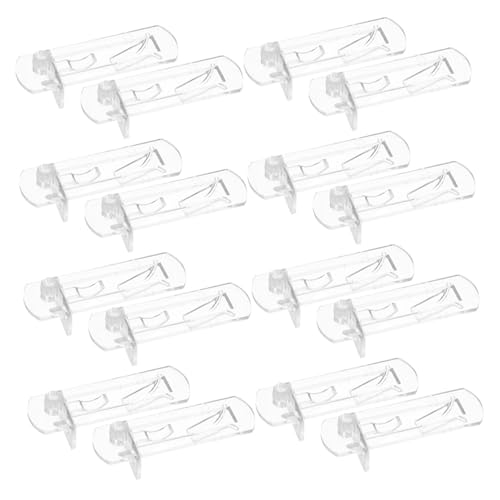 Gadpiparty 40 Stück Möbel Trennwandträger Regalhalterungen Stifte Regalzubehör Regalhalterung Stützhalter Regalklemmhalterung Regalhalter Für Transparenter Kunststoff Gadpiparty 40 Stück Möbel Trennwandträger Regalhalterungen Stifte Regalzubehör Regalhalterung Stützhalter Regalklemmhalterung Regalhalter Für Transparenter Kunststoff von Gadpiparty