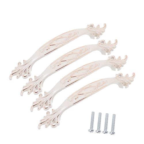 Gadpiparty 4Stücke Vintage Türgriffe Weiß Retro Schrankknöpfe für Kleiderschrank und Küchenschubladen Installieren Gadpiparty 4Stücke Vintage Türgriffe Weiß Retro Schrankknöpfe für Kleiderschrank und Küchenschubladen Installieren von Gadpiparty