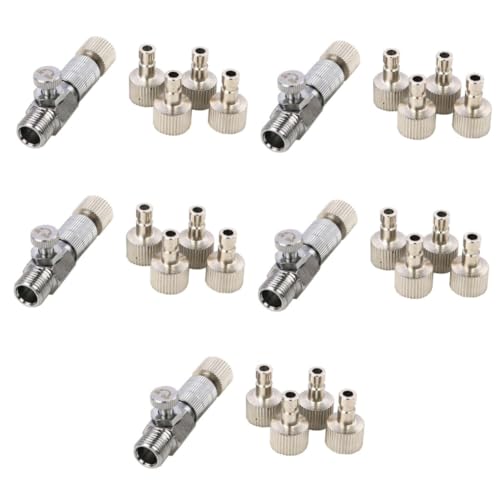 Gadpiparty 5 Sätze Airbrush Adapter Kit Schnellverschluss Luftpinsel Set Verstellbar und Langlebig für Luftschlauch und Kompressor Einfache Installation und Verwendung Robustem Gadpiparty 5 Sätze Airbrush Adapter Kit Schnellverschluss Luftpinsel Set Verstellbar und Langlebig für Luftschlauch und Kompressor Einfache Installation und Verwendung Robustem von Gadpiparty