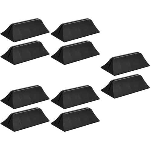Gadpiparty 5 Sätze Desktop Mobile Clip Privatsphäre Schreibtisch Partition Raumteiler Clips Sichtschutz-Clip Bildschirmteiler Bildschirmtrennklemme Plastik Black 2 Stücke * 5 von Gadpiparty