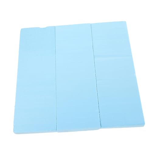 Gadpiparty 5 Sätze Schaumstoffplatte Schaumschaum Styroporplatte Dicht Herstellung Spannbettlaken Modellbaumaterialien Modell-DIY-Material Polystyrol Sky-Blue 3 Stück * 5 von Gadpiparty