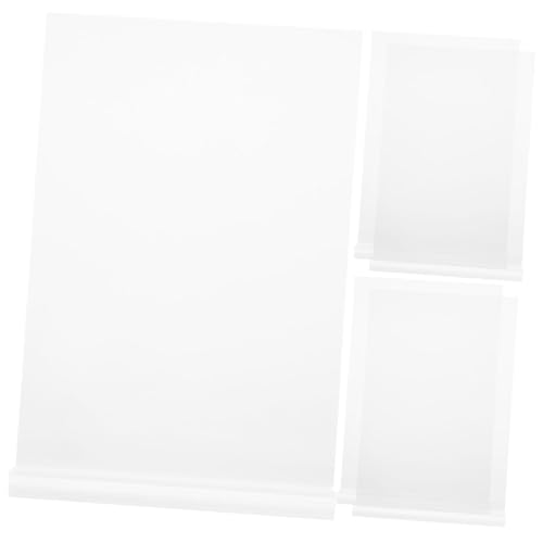 Gadpiparty 5stücke Menühalter Aus Acryl Durchsichtiger Menüständer Acryl-schilderhalter Für Büro Und Restaurant Displayständer Für Poster Und Speisekarten von Gadpiparty