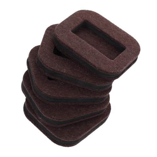 Gadpiparty 5 Stück Filzgleiter Möbelpads rutschfest für Stuhlrollen Antirutsch möbelunterlagen für Holz Fliesen Teppich Schützend gegen Kratzer und Geräusche Strapazierfähiges Filzmaterial von Gadpiparty